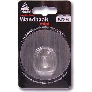 Deltafix Herplaatsbare Wandhaak Mini | Zelfklevende Wandhaak Keuken
