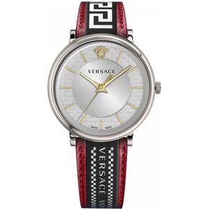 Versace VE5A01421 horloge mannen - Roestvrij Staal - zilver