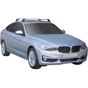 BMW 3 serie GT 5drs Hatch 2013 - heden Premium Dakdrager Zwart Whispbar Auto Exterieur Accessoires