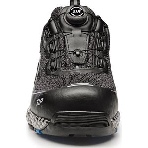 SIR SAFETY MAIA Veiligheidsschoenen S1PS HEREN Werkschoen Zwart - Aluminium Neus en Composiet Tussenzool - Antislip SR - Ademend