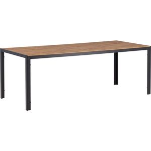 Tuintafel - Maeve - 205x90 cm - Polywood - Zwart - The Outsider