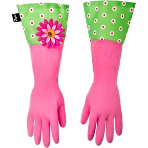 Vigar Flower Power Handschoenen, Groen/Roze