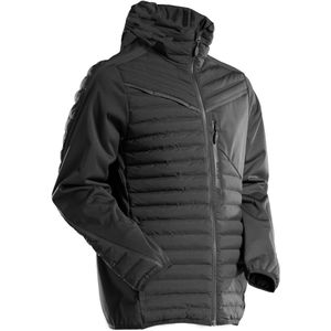 Mascot Customized Jas met capuchon 22215-607 - Zwart - XL