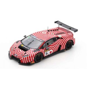 De 1:43 Diecast modelauto van de Lamborghini Huracan LP620-4 GT3 Team Wall Racing #6 van de 12H Bathurst van 2019.De coureurs waren A. Deitz / J. Westwood / C. McConville en T.D. Alberto.Dit model is beperkt met 300ocs. De fabrikant van het schaalmod