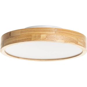 Lindby Milada LED Plafondlam - Hout Eiken