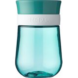 Mepal Mio 360° oefenbeker – 300 ml – Makkelijk vast te houden – Kinderservies – Deep turquoise