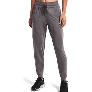 UA HG Armour Broek - Charcoal Light Heather / Wit