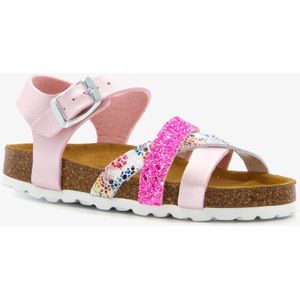 Hush Puppies meisjes bio sandalen roze glitters - Maat 32
