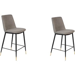 Housecraft Living Lionel Kruk Lichtgrijs - Set van 2