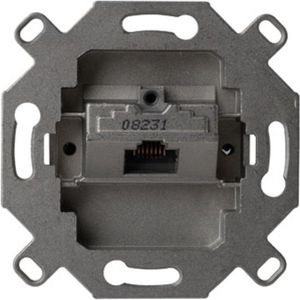 Peha sokkel inbouw 1V modulair jack 8 polig RJ45 cat6