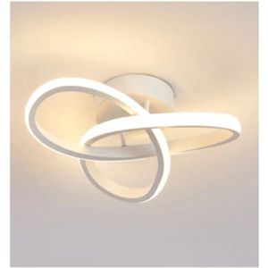 MiShar Kroonluchter - Kroonluchters - Plafondlampen - Plafondlamp Wit - Plafond Lamp - Plafondlamp Led - Led - Led Lamp - Led Kroonluchter - Moderne Stijl Plafondlamp - Slaapkamer Licht - Oppervlak Installatie - Eetkamer Lamp