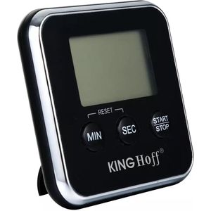 Kinghoff Keukenwekker - Tot 99 Minuten en 59 Seconden - Met Magneet en Standaard - Kookwekker - Kitchenalarm