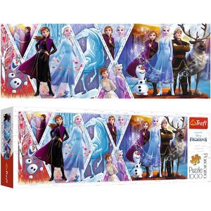 Frozen II Panorama Puzzel (1000 stukjes) - Disney Frozen