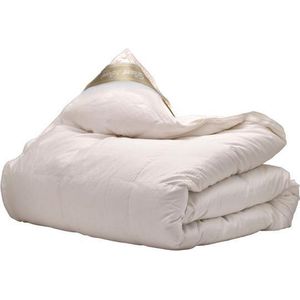 Duvet Doré - Gold - Dons - Dekbed - Tweepersoons - 200x200 cm - Wit