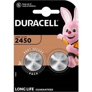 Duracell CR2450 Lithium Knoopcel Batterij 20 stuks