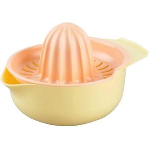 Handmatige citruspers - Vers geperst citroensap en fruitsappen in pastelkleuren