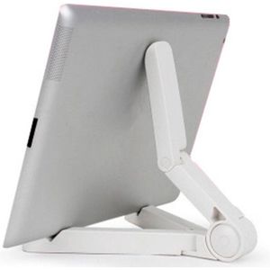 Universele Tablet / Smartphone Standaard - 4-14 Inch - iPad / Galaxy Tab Tafel Stand Houder - Wit