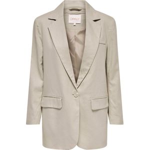 ONLY ONLCARO-LANA L/S OVS LIN BLAZER TLR NOOS Dames - Maat XS