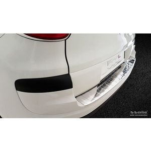 RVS Achterbumperprotector passend voor Fiat 500L Facelift 2017- 'Ribs'