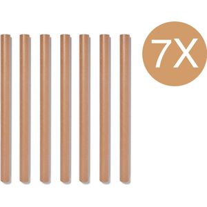 Inpakpapier Kraft – 7 Rollen – 300x70 cm per rol – Kaft papier - Duurzaam Cadeaupapier – FSC & Plasticvrij – Klimaatneutraal Gecertificeerd - Kaftpapier