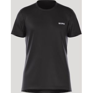 Björn Borg BB Logo Performance - T-Shirts - Sport shirt - Top - Heren - Maat XL - Zwart