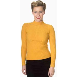 Dancing Days - LETS TANGO POLO Longsleeve top - L - Geel