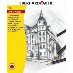 tekenset Eberhard Faber bliketui 16 stuks EF-516916