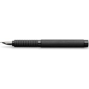 Faber-Castell vulpen - Essentio - zwart - F - FC-148481