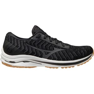 Mizuno Wave Rider 24 Waveknit  Sportschoenen - Maat 42 - Mannen - Zwart/Wit