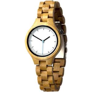 Houten Horloge | Toendra | Bamboe | 35 mm