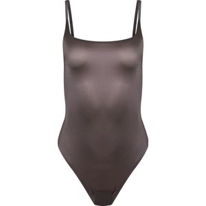 MAGIC Bodyfashion - Gloss Scoop Body Dames Body - Espresso - Maat L