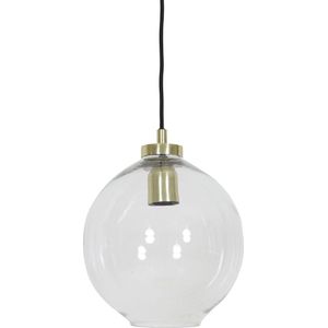 Light & Living JULA Hanglamp glas brons