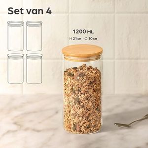 Voorraadpotten - food storage container / Luchtdichte Potten