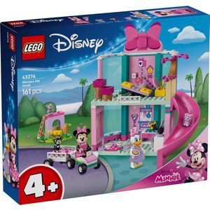 LEGO - Disney Minnie’s Huisdierenhotel - Bouwstenen - Multikleur - 4 Jaar en Ouder