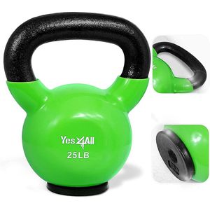 NHK4 Kettlebell, unisex-volwassene, F. groen-11,3 kg, 25 pond