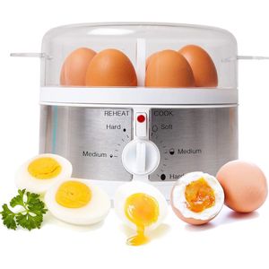 Eierkoker - Eierkoker Elektrisch - Meerdere Eieren - Energiebesparende Eierkoker - Premium