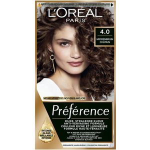L'Oréal Paris Préférence Middenbruin 4 - Permanente Haarkleuring