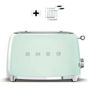 Smeg TSF01PGEU Broodrooster + Sandwichrekken t.w.v. 33,00