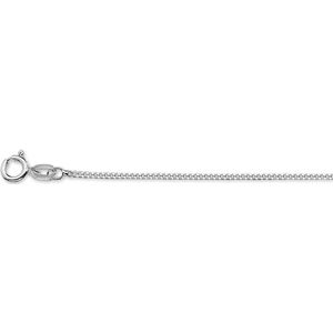 YO&NO - Ketting - Zilver - Gourmet - 1,2 mm - 60cm - Sieraden vrouw - Heren - Zilver 925