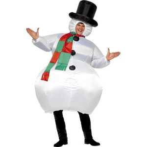 ESPA - Opblaasbaar Sneeuwpop voor volwassenen - Volwassenen kostuums