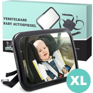 Autospiegel Baby Verstelbaar - Achteruitkijkspiegel - Baby Spiegel Auto Achterbank