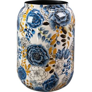 Ter Steege Bloempot-Siervaas Metaal Multicolour D 21 cm H 24 cm