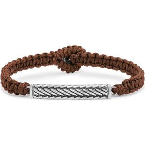 SILK Jewellery - koper Armband - Weave - 688COP.23 - Maat 23,0