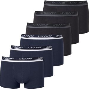 uncover by Schiesser Heren retro short / pant 6 pack Basic