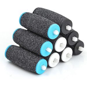 Set van 9 vervangende puimsteenrollen voor elektrische voetverzorging - 3 types ruwheid