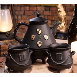 Harry Potter ""Hogwarts"" Theepot set met 2 ketels