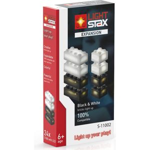 LIGHT STAX S11002 Uitbreiding 24 (zwart, wit)