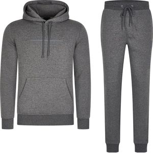 Mario Russo Trainingspak Anselm- Huispak - Joggingpak - Hoodie - Antraciet - L