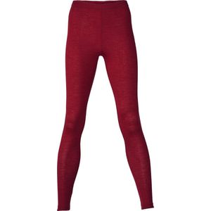 Dames Legging Engel Natur Zijde - Merino Wol bordeauxrood 42/44l