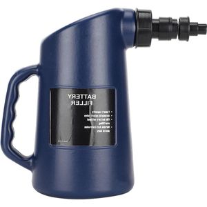 Batterij Vulfles 2L voor Auto Accu met Vloeistofvul Gereedschap - Batterij Navulfles voor Auto - Deep Cycle Kan .